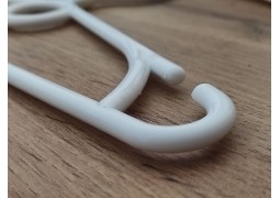 Вішалка дитяча 32х0,6см.(білий глянець)